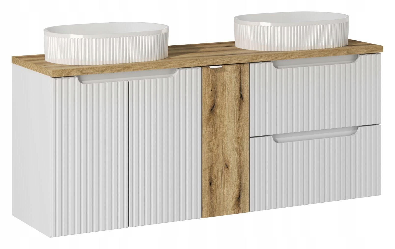 Nábytková sestava 140 Cm s umyvadly na desku