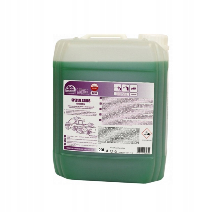 Dolphin SPECIAL CAROS 20L aktywna piana-koncentrat D410