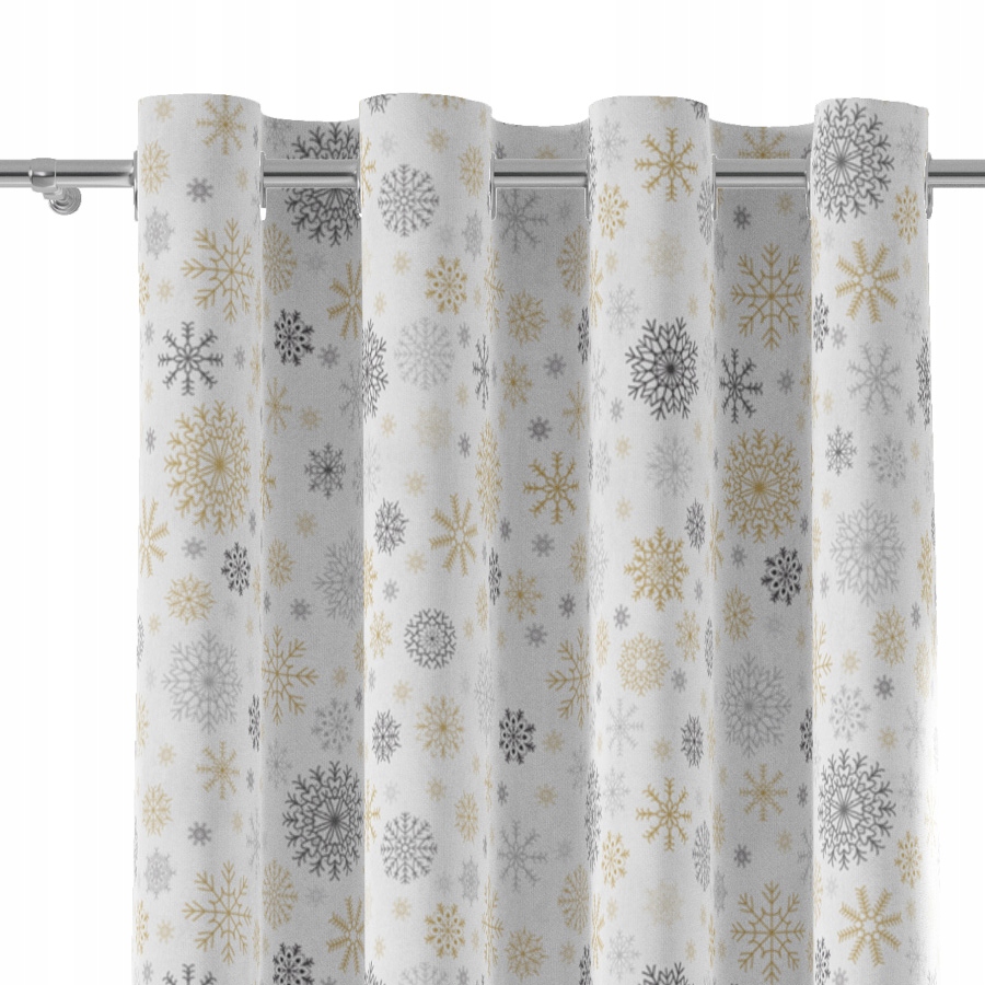 

Tkanina Zasłonowa,obrusowa 155 cm. Świąteczna