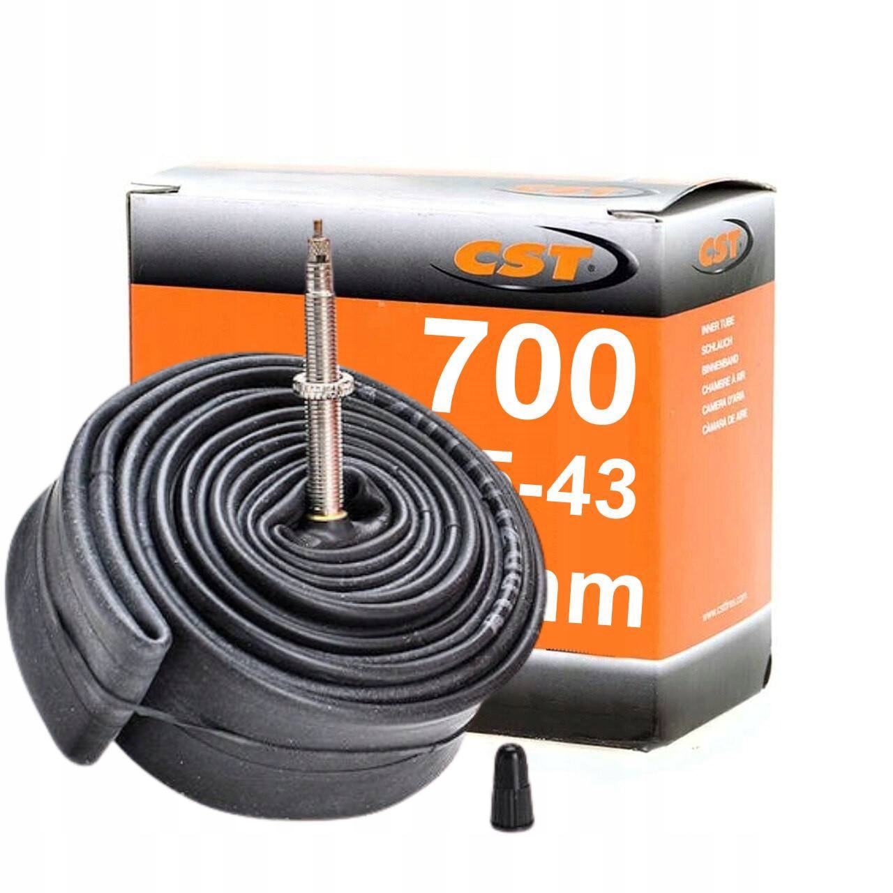 Cst Dętka 700x35/38/40/42/43 Presta 48mm