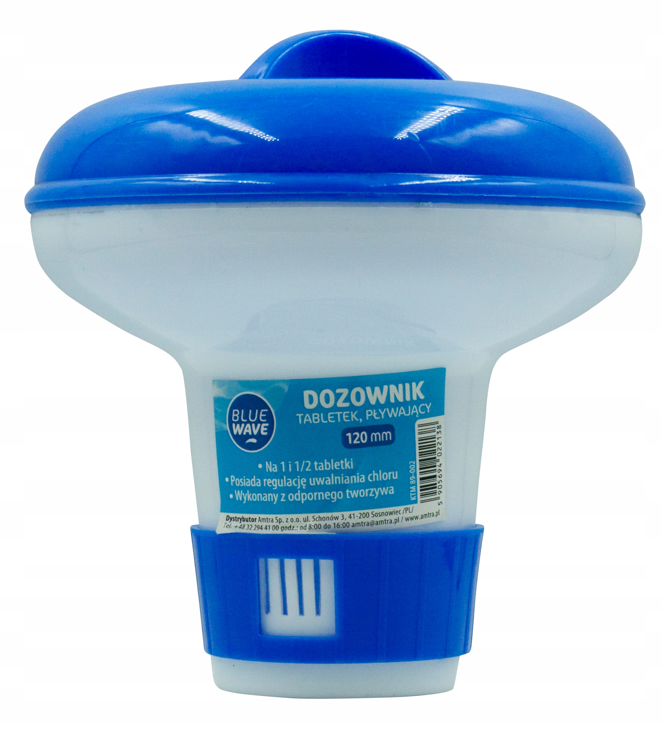 

Dozownik Chloru Tabletek Pływak do Basenu 120mm