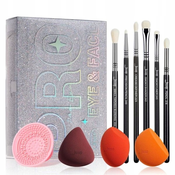 Sada Sada Štětců a houbiček Jessup Beauty Kit T504
