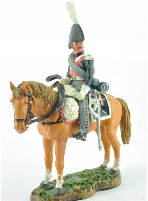 Homme de Troupe Carabinier Hollandais 1815 Del Prado 1/30 (No 48)