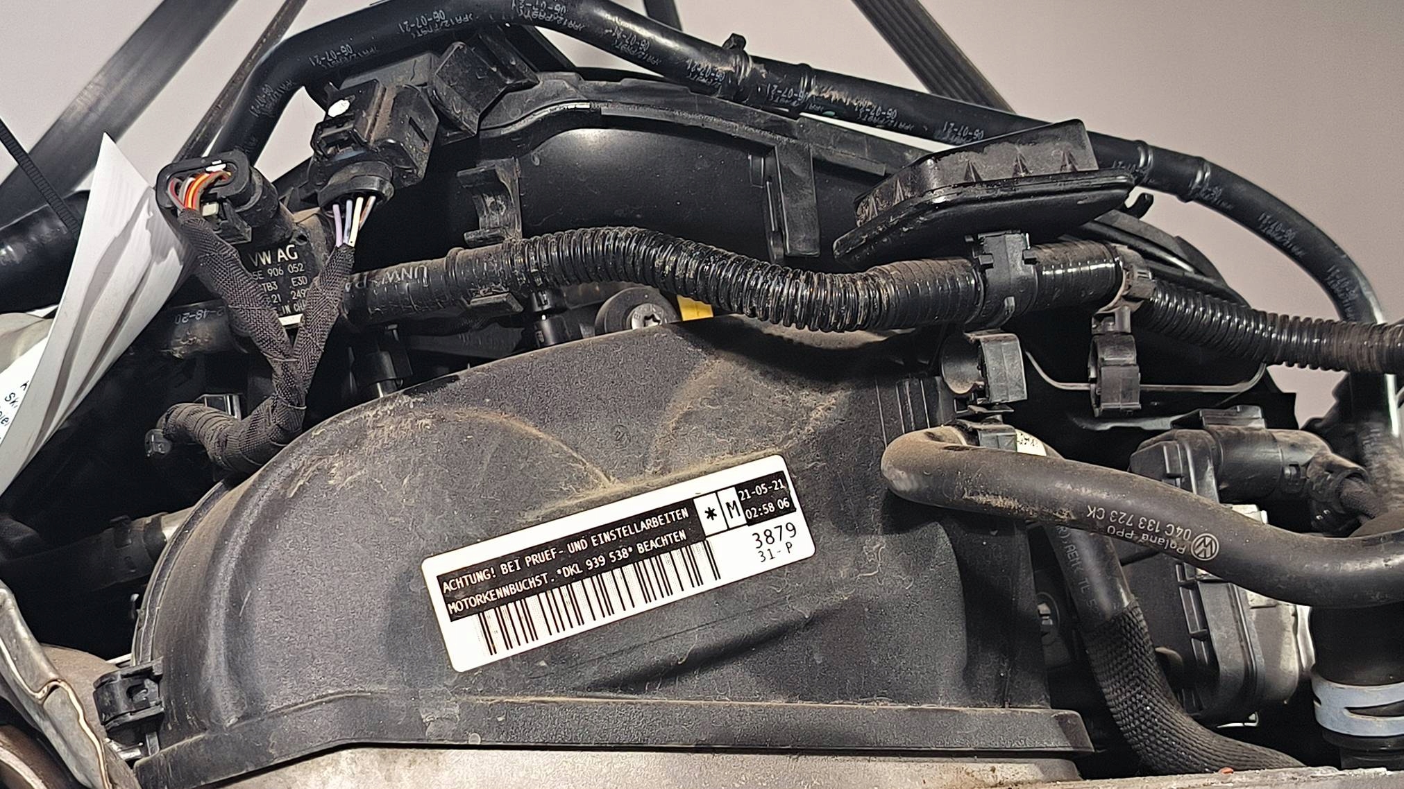 engine complete 1.0 TSI DKL SKODA FABIA III LIFT
