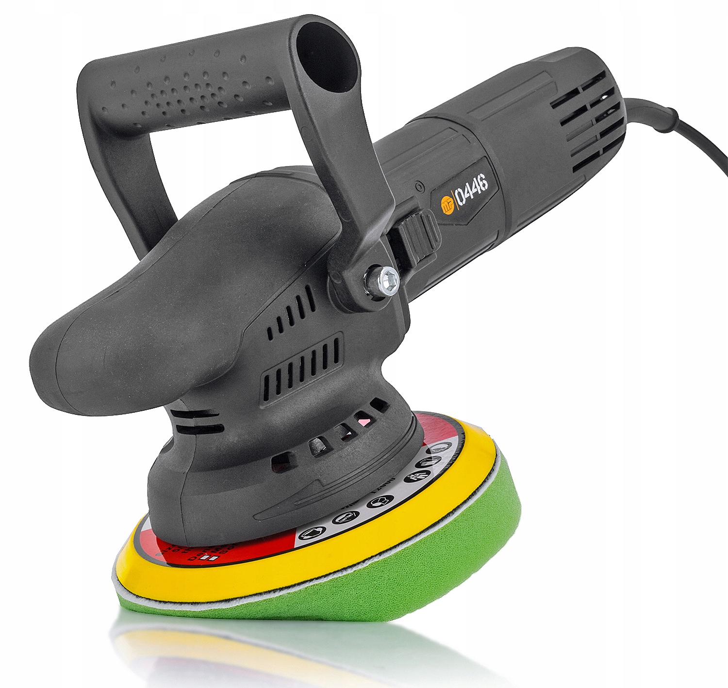 POLERKA SAMOCHODOWA MIMOŚRODOWA OSCYLACYJNA DA Z REGULACJĄ 3 X GĄBKA FUTRO Kod producenta MP-0446