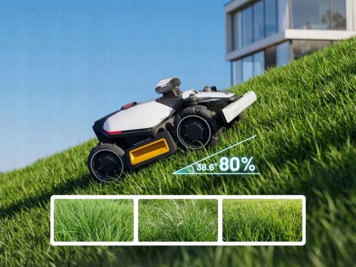 Robot Koszący Mammotion LUBA mini 2 AWD 1000 AI Vision i NetRTK Certyfikaty zgodności CE WEEE
