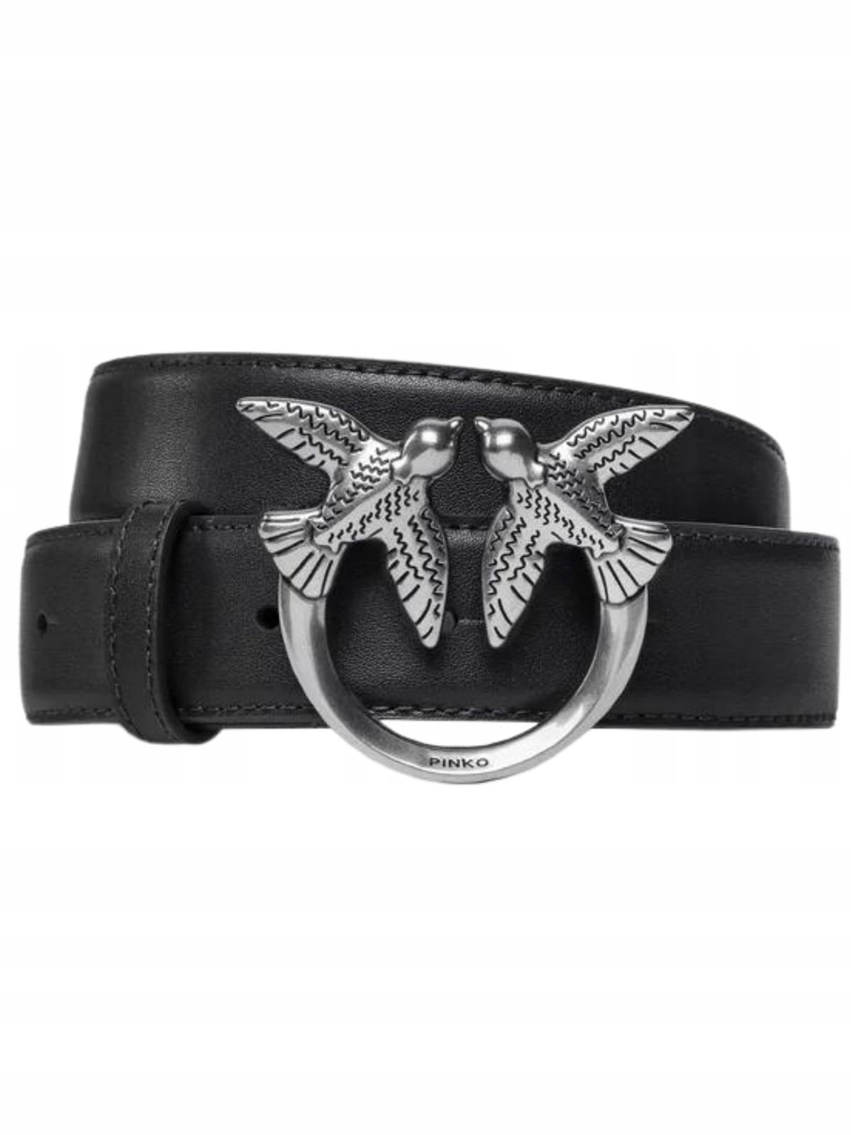 Pásek dámský Pinko Love Berry H3 Belt PLT01 100125 A0F1 černý Belt: Xs