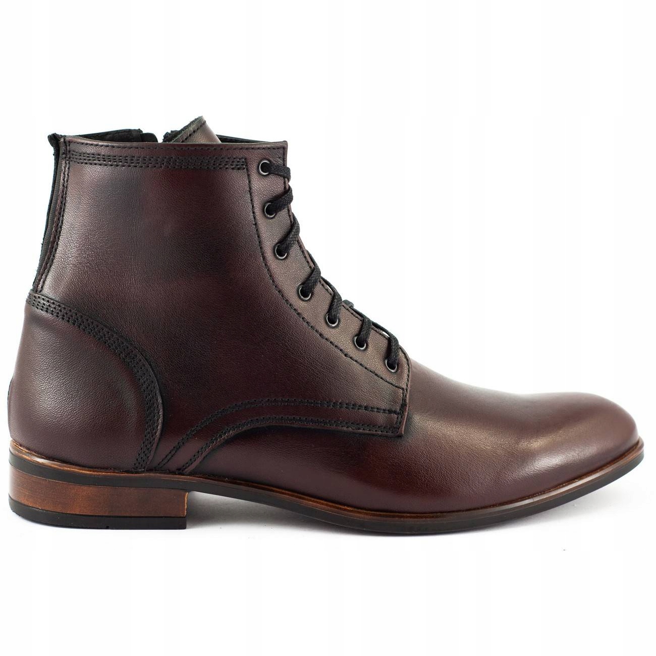 

Brązowe Skóra naturalna Buty Kent r.42
