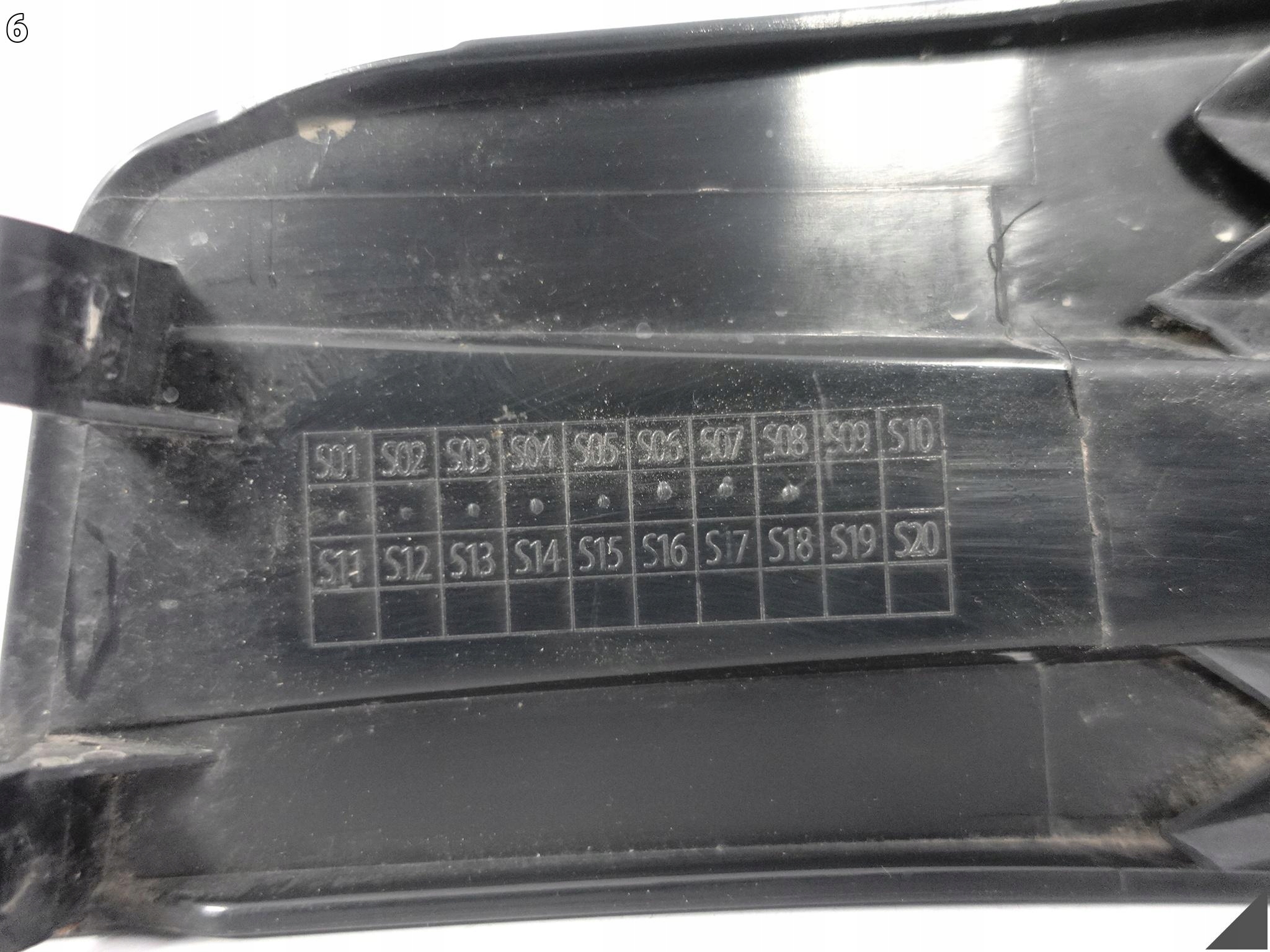 VW CRAFTER II 7C0 SY SZ 17- grille spoiler grid W bumper front left