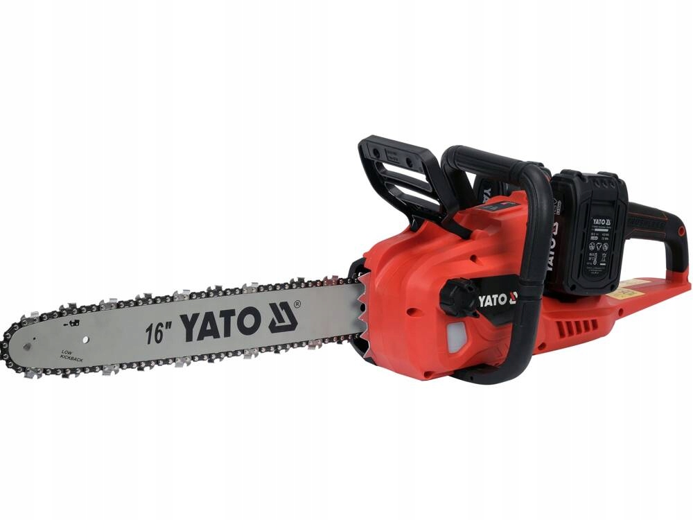 Piła łańcuchowa Yato 2x18V Akumulatorowa Pilarka 16" 2X4Ah YT-828131