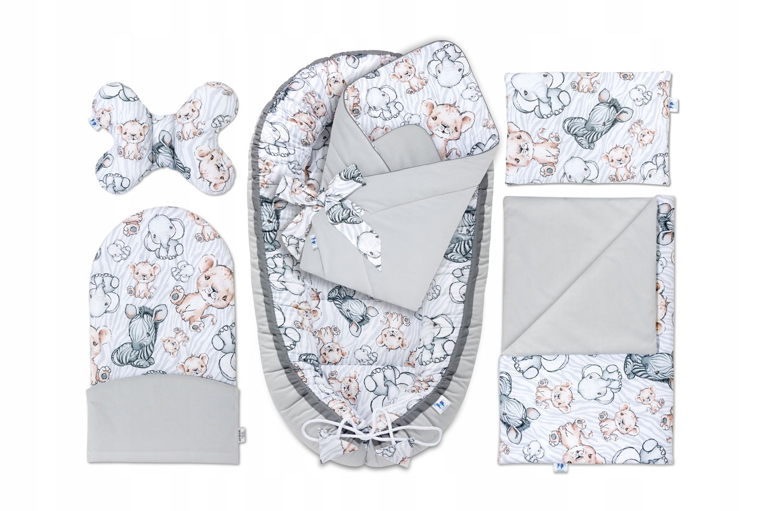 

Pepi Zestaw 6W1 Kokon Rożek Otulacz