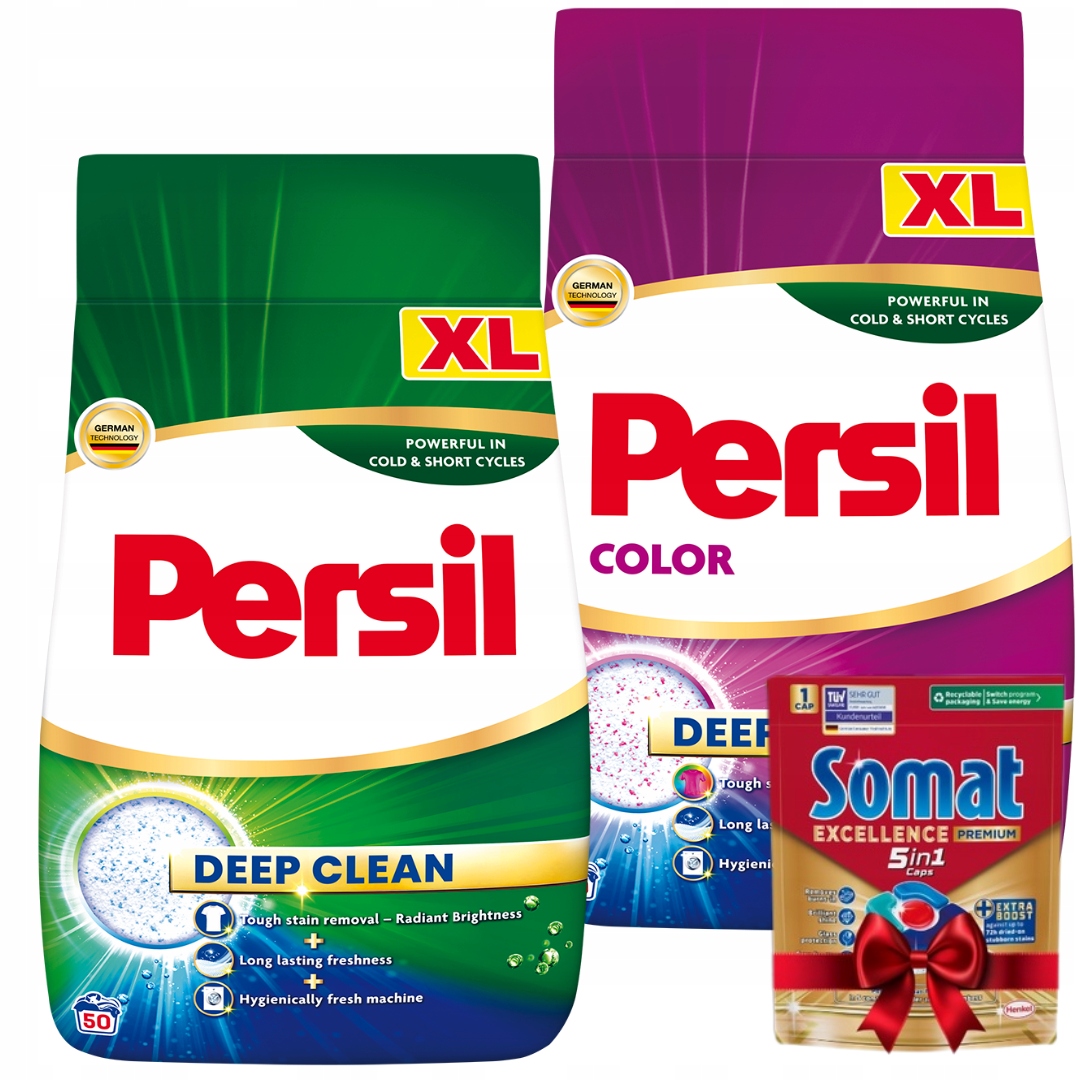 Persil Deep Clean Proszek do Prania Regular Kolor Mix 2x2,75kg 100 prań