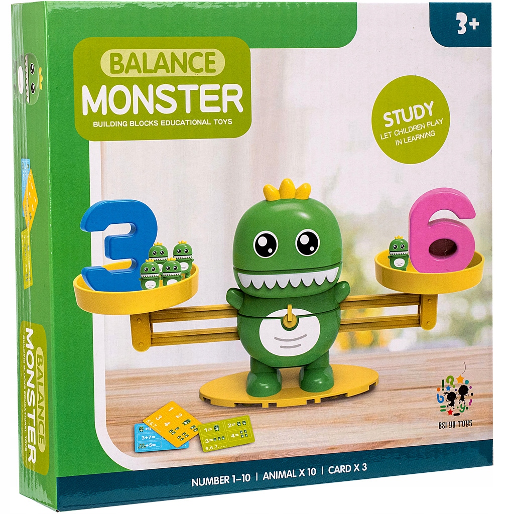 NAUKA LICZENIA Gra Edukacyjna Waga Szalkowa Cyfry EAN (GTIN) 5908275181897