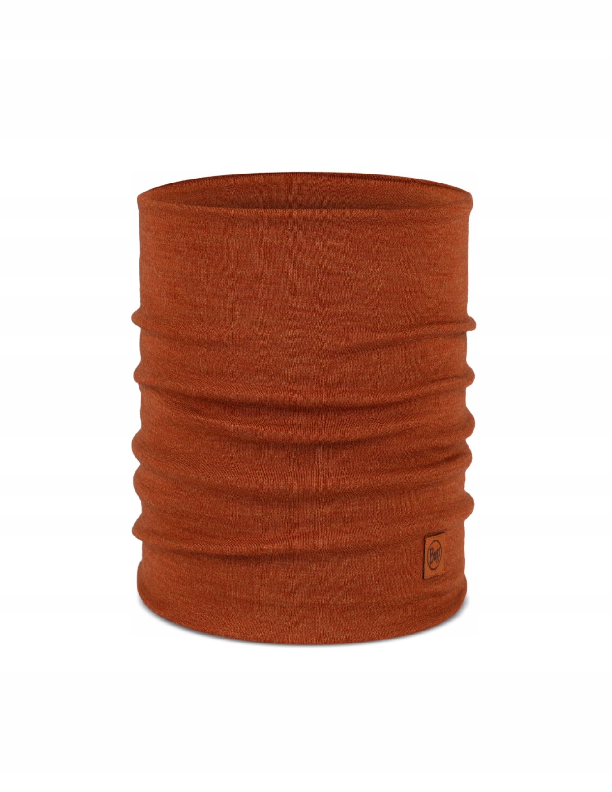 Multifunkční šátek Buff Merino Heavyweight červeno-oranžový