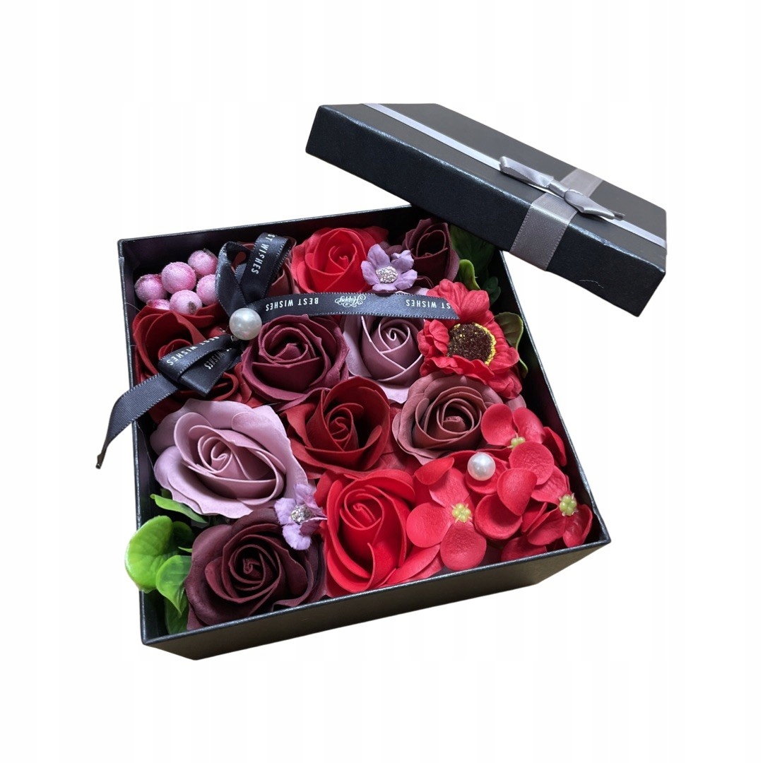 

Flowerbox pudełko z kwiatami mydlanymi