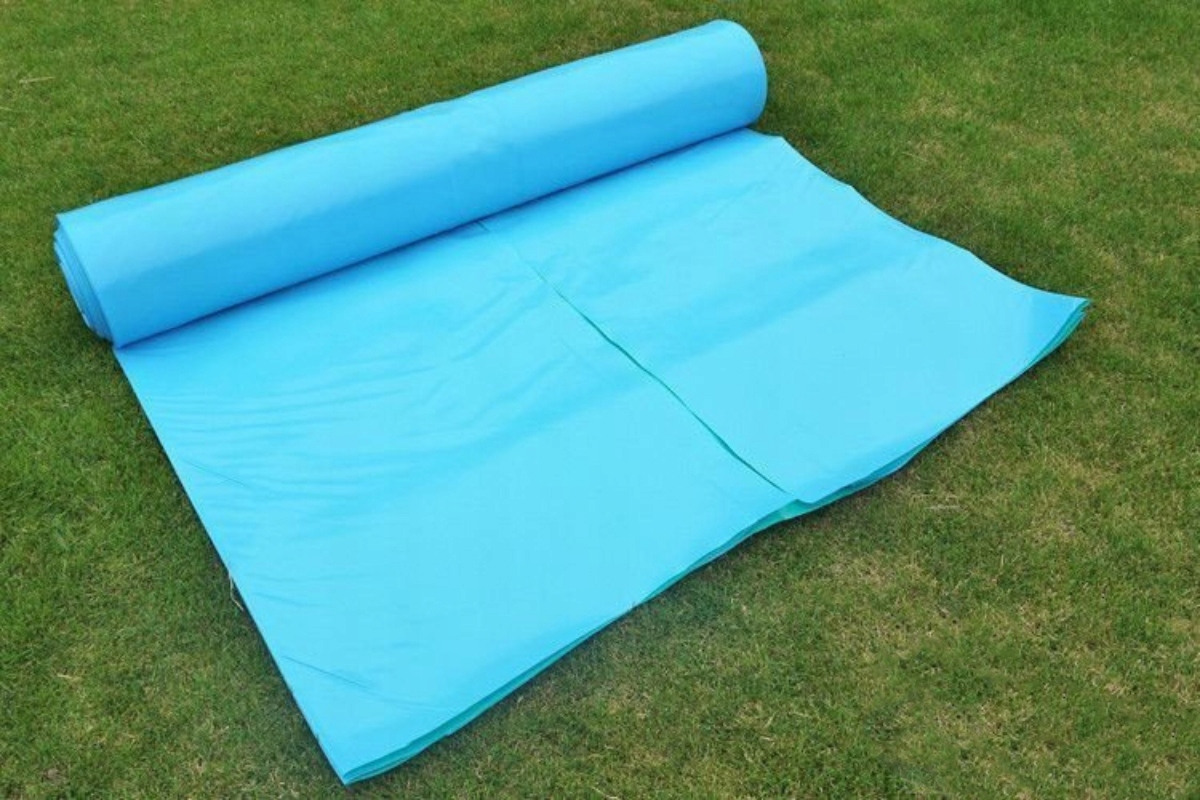 Folia na oczko wodne staw basen niebiesko-zielona 6x9m MOCNA POLSKA Szerokość 6 m