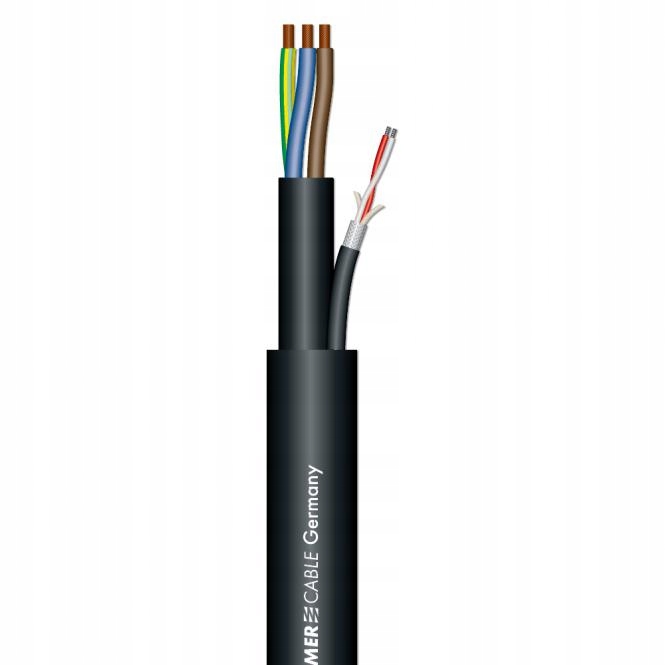 Sommer Cable Monolith 1 Zasilanie 3x1,50 mm2 DMX 2x0,25 mm2 Cena Za 1 M
