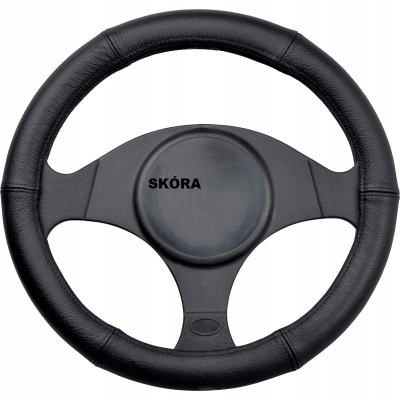 CARPASSION POKROWIEC SKORZANY NA KIEROWNICE 42-44