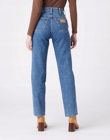 Spodnie Wrangler Mom Straight W27M16Z18 W32 L32 Marka Wrangler