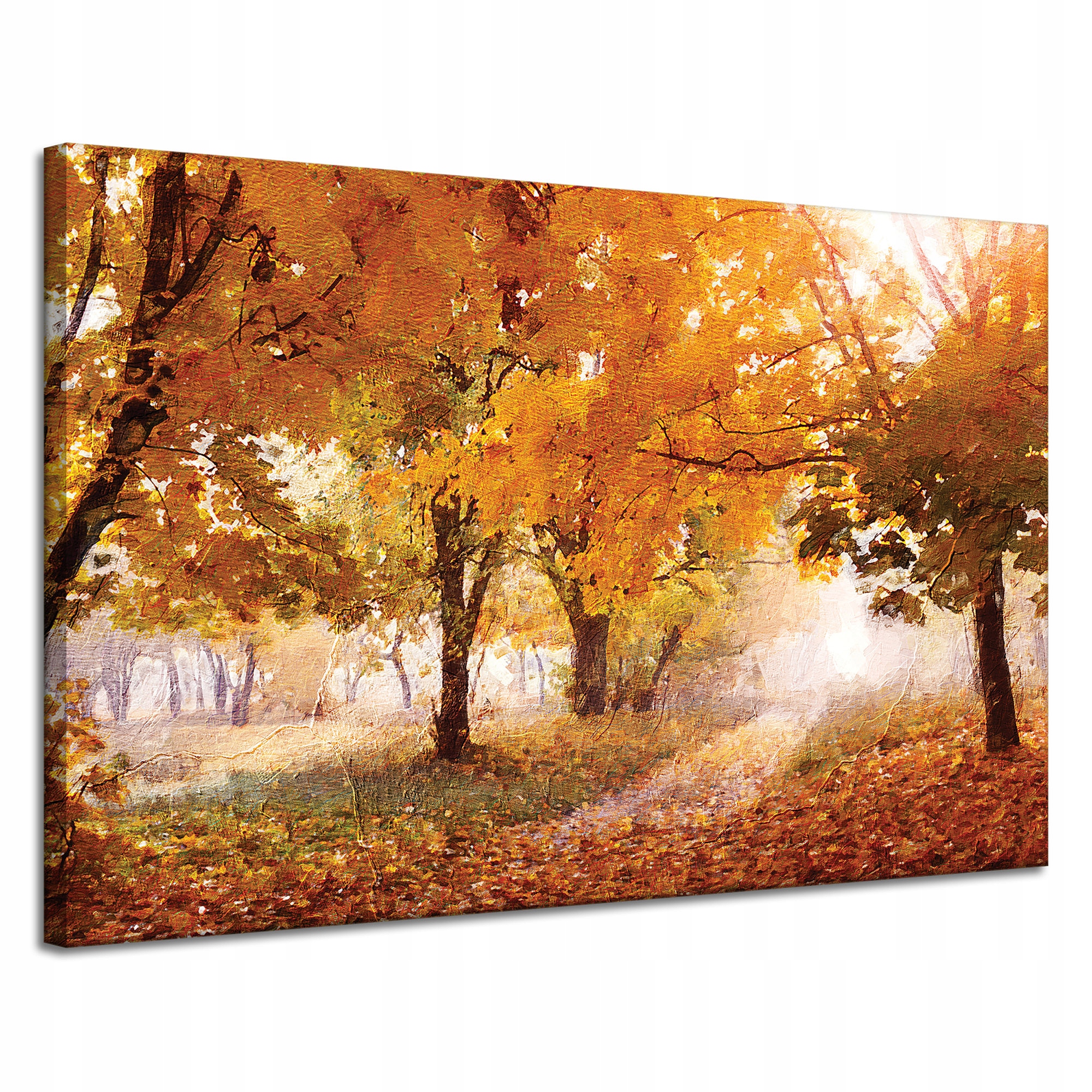 Obraz na plátně Olejomalba Podzimní les 120x80 cm