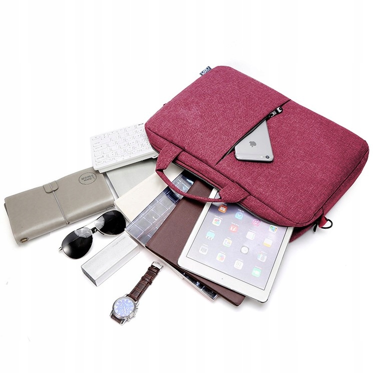 DAMSKA TORBA NA LAPTOPA 15,6" CALI LEKKA POJEMNA BIZNESOWA TECZKA NA RAMIĘ EAN (GTIN) 5905178377297