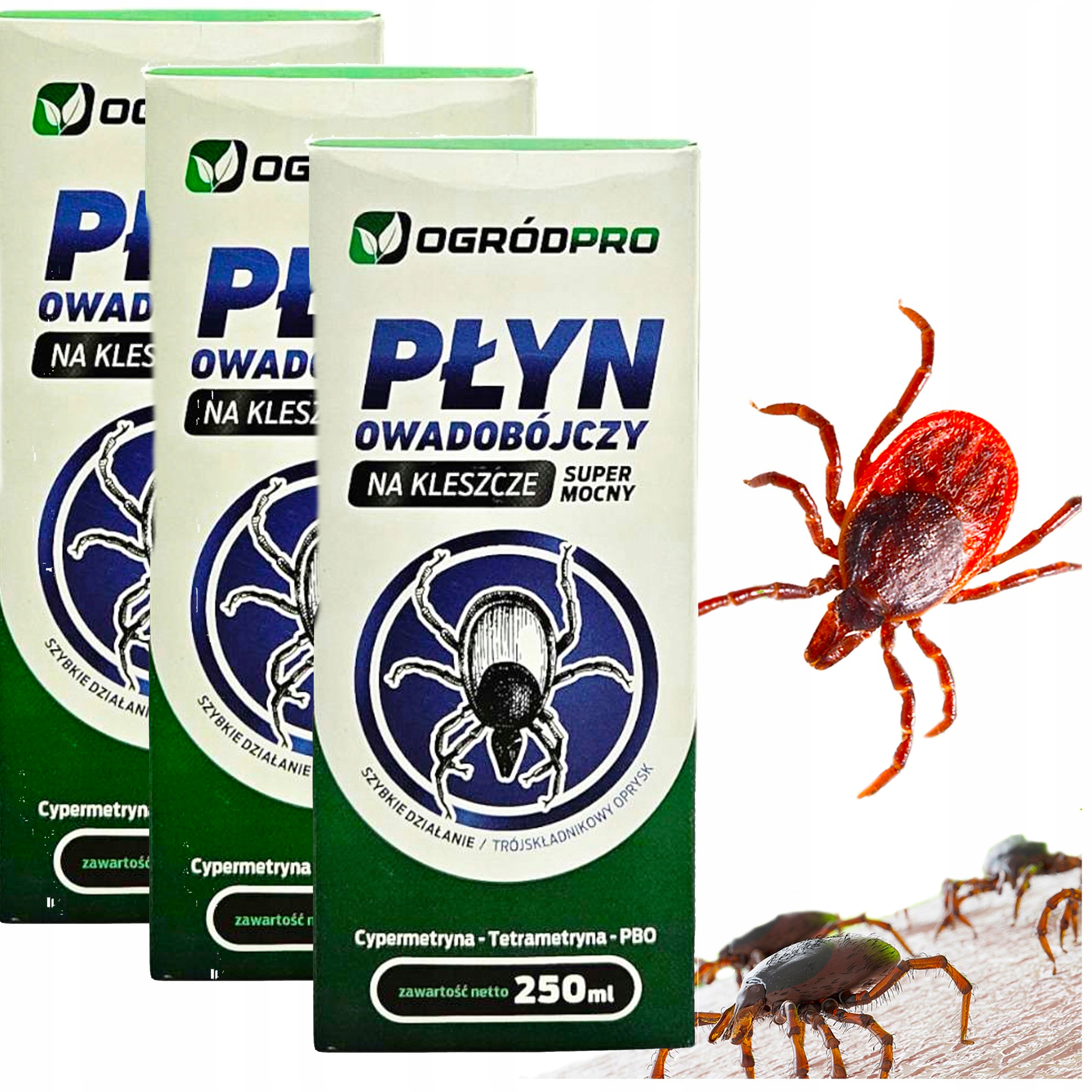 Oprysk Środek Preparat Na Kleszcze Komary Owady Do Domu I Ogrodu 750ML