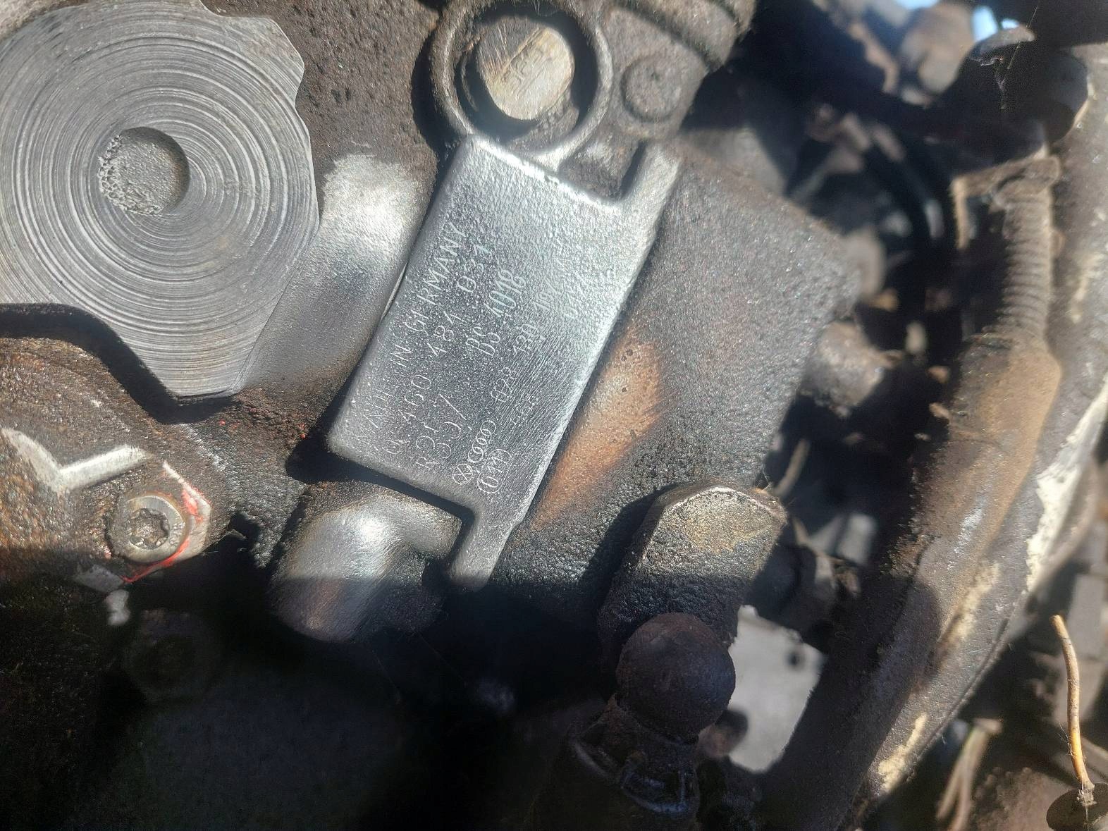 engine DIESEL + UKLAD injection VOLKSWAGEN TRANSPORTER T4 AHU 1.9 TD