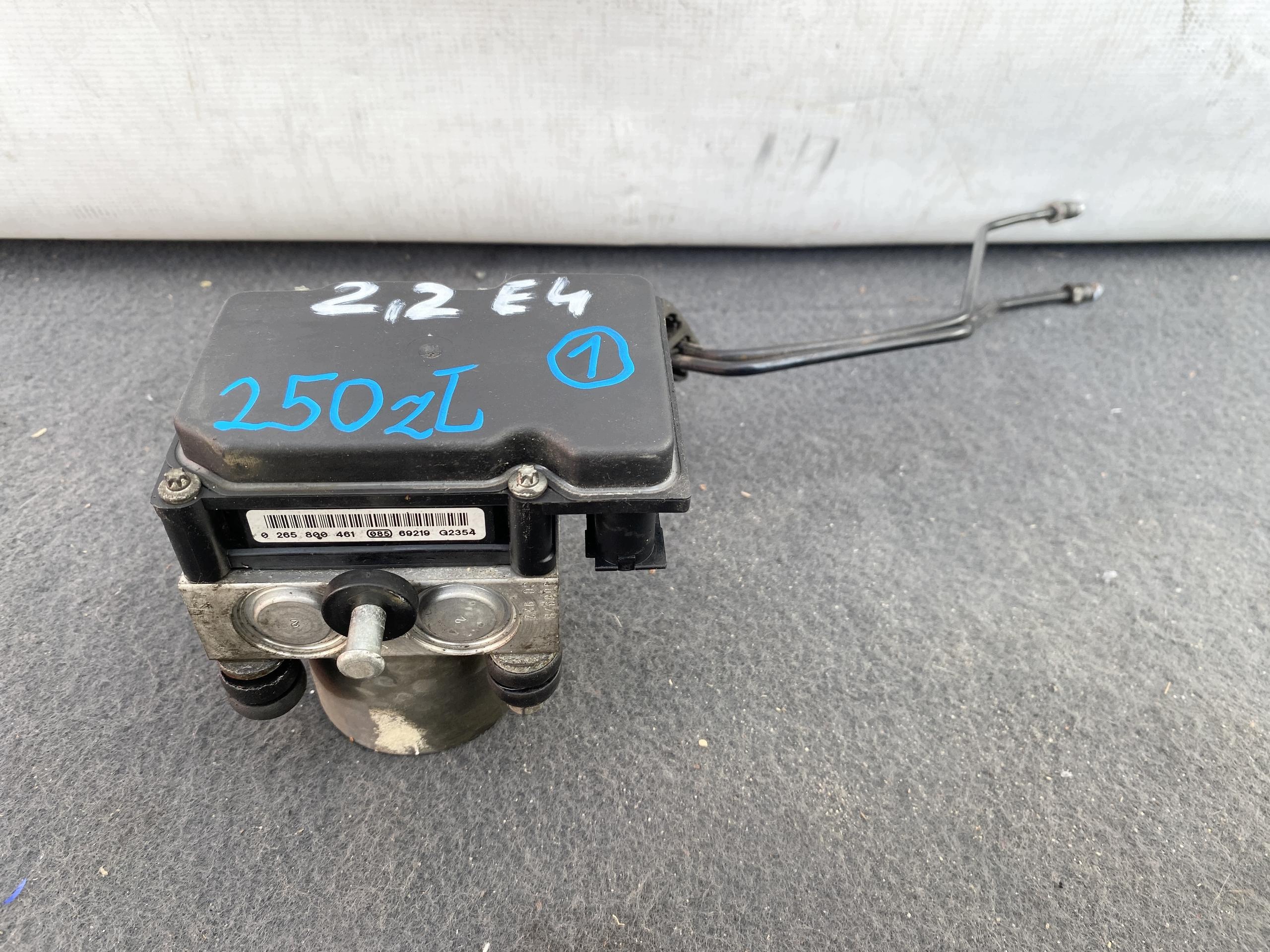 DUCATO BOXER JUMPER 2.2 06- pump control unit ABS 265800461 original DEMONTAZ