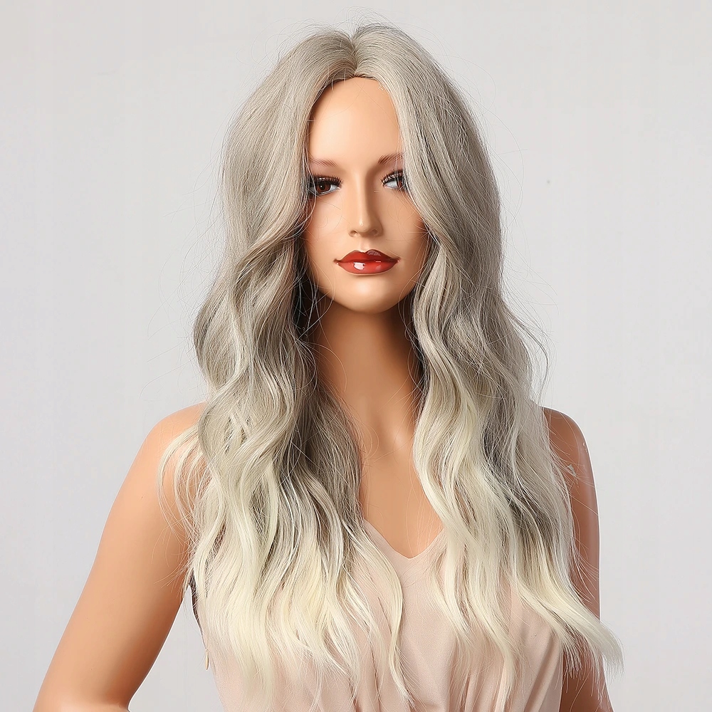 Blond platinová paruka Paige vlnitá