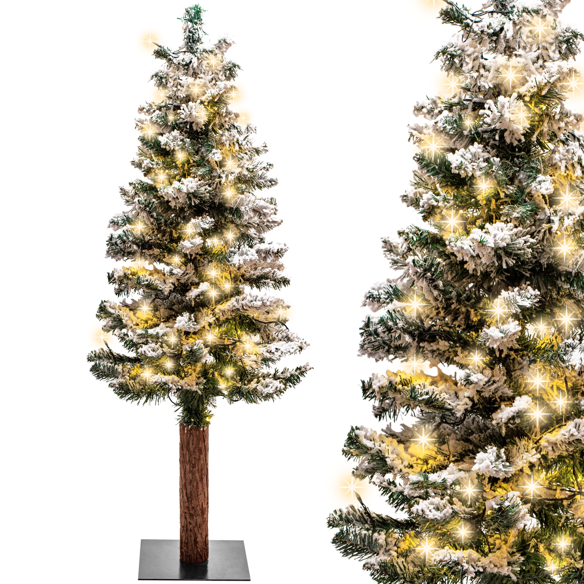 

Choinka Sztuczna Świerk Jak Żywa 120 CM Lampki Led