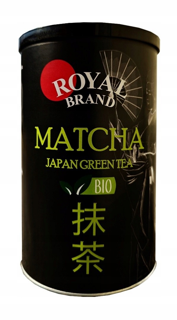 Herbata Zielona Matcha Japońska Bio 100 g Royal Brand