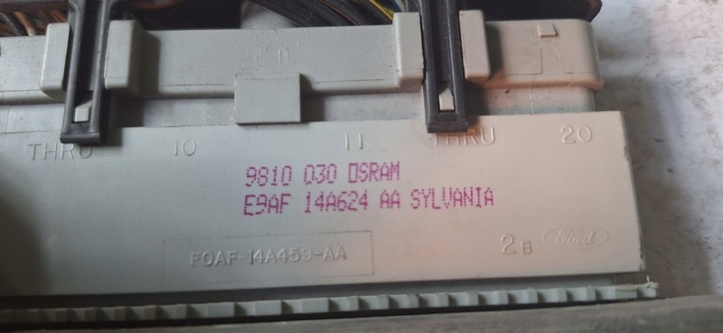 Computer DES MOTORS FORD MK1 2.0 98AB12A650CGF