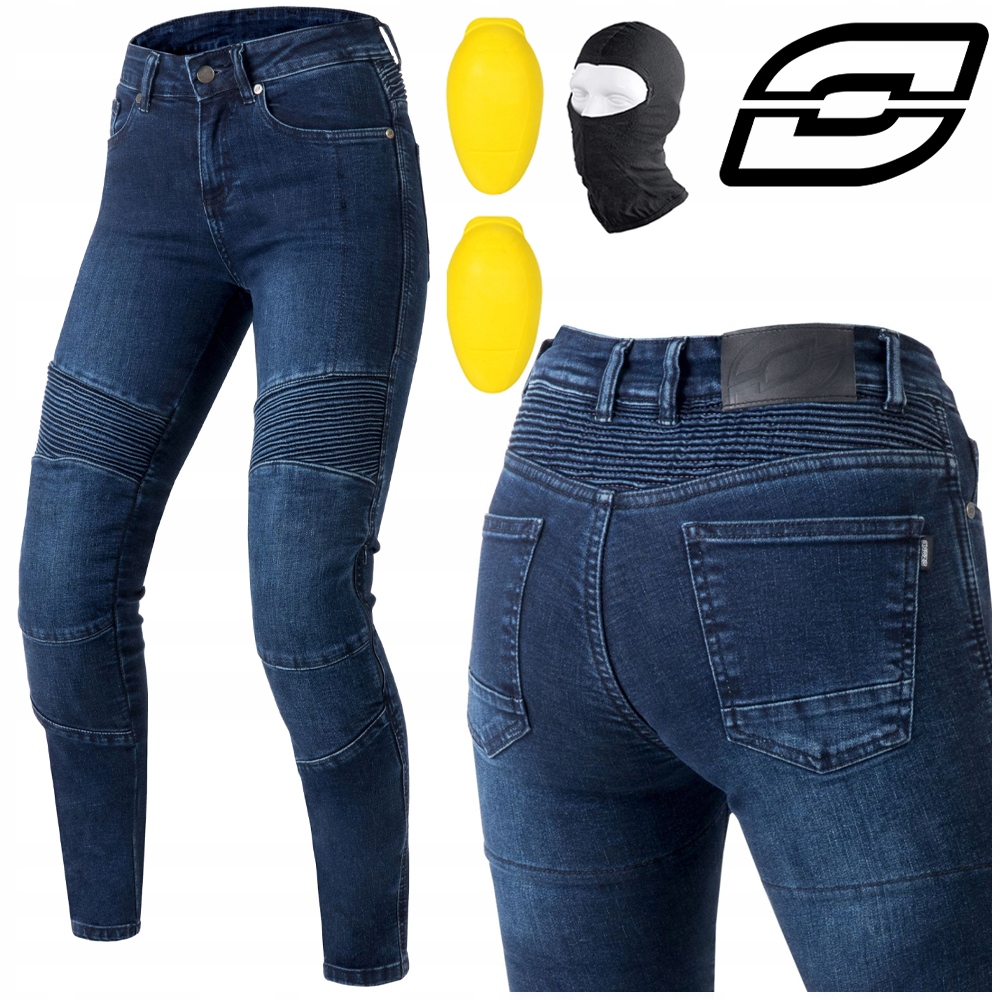 Motocyklové Nohavice Ozone Agness II Dámske Džínsy Slim Fit Darček