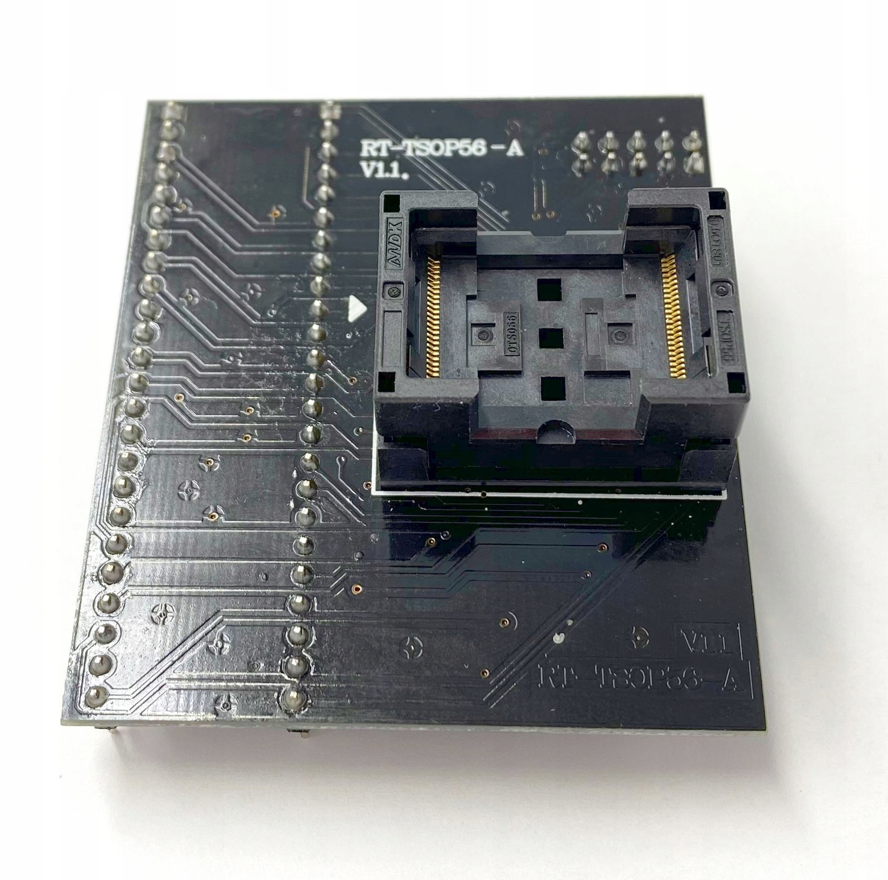 Adapter TSOP56-->PDIP48+10 dla RT809H (ZIF) Kod producenta RT-TSOP56-A, 0.5, 14*20