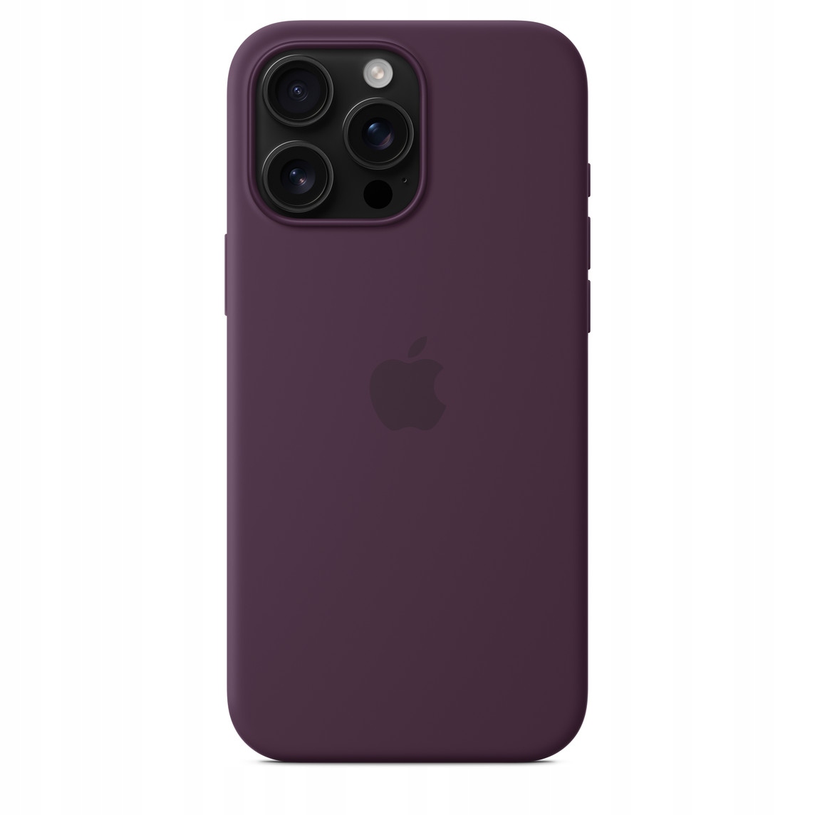 Silikonový kryt Magnetické na iPhone 16 Pro Max Plum švestkový