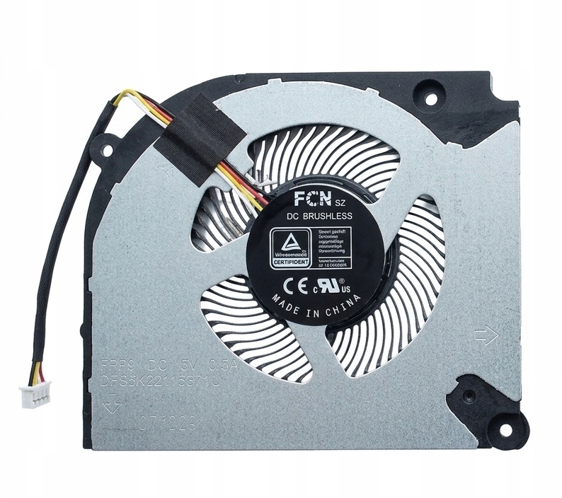 Ventilátor Cpu Medion Erazer Scout E30 E30i DFS5K223052831 FPP8