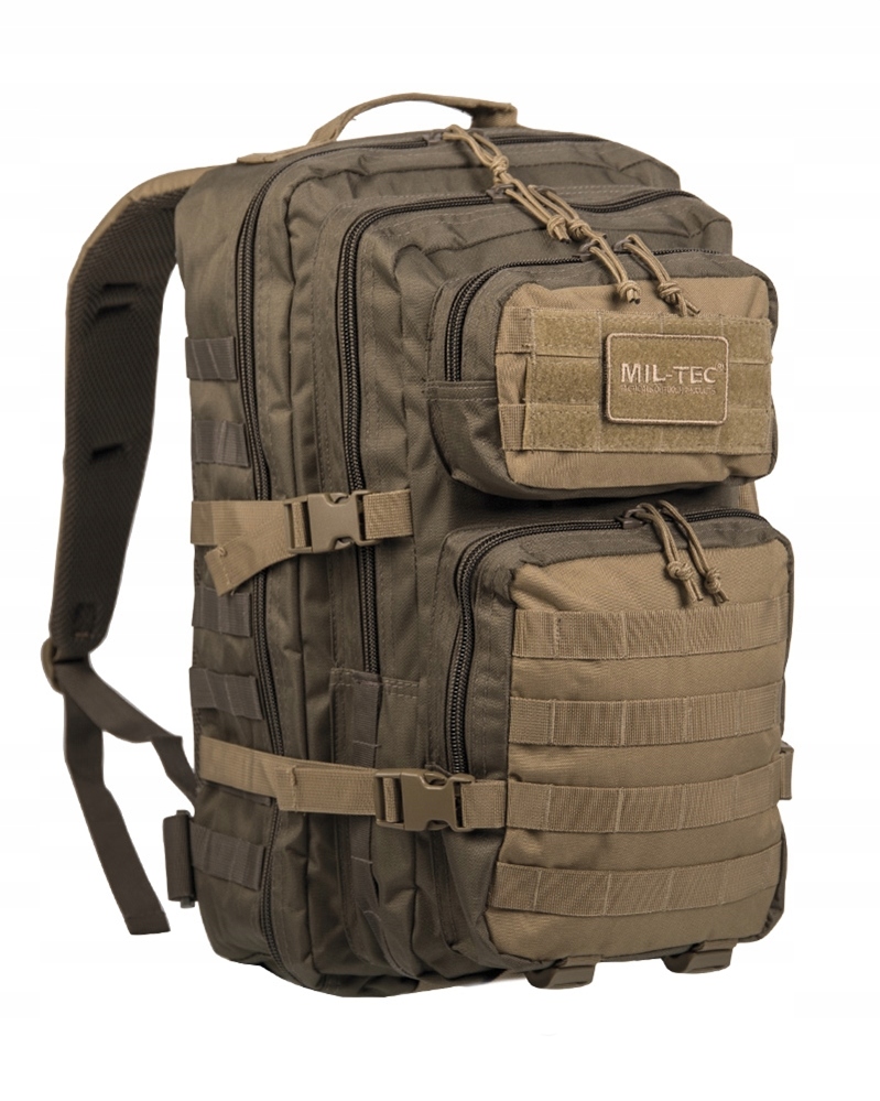 Velký batoh Assault II zelený/coyote 36L