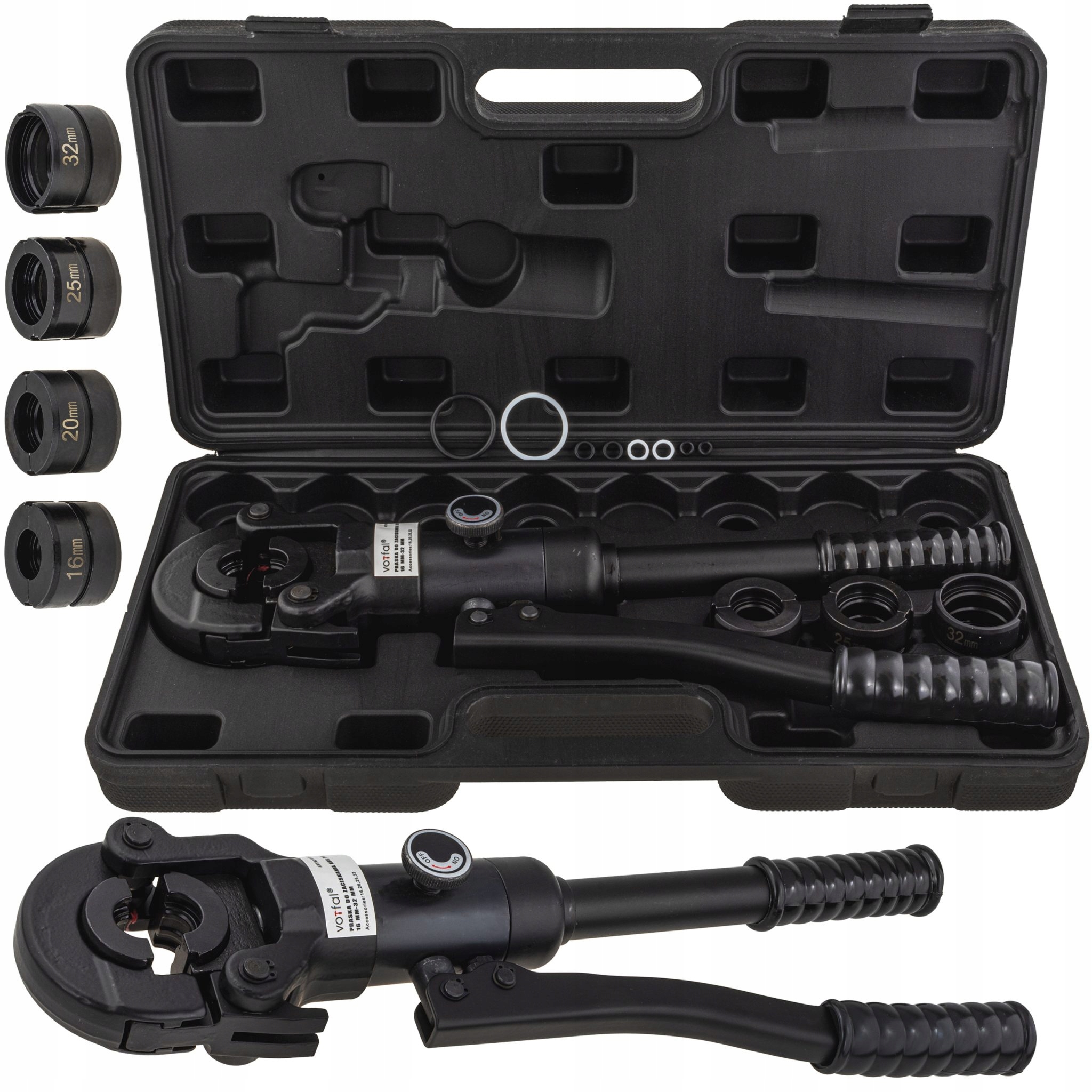 Hydraulická Lisovacia Svorka Na Rúry Typu Pex 16-32 MM