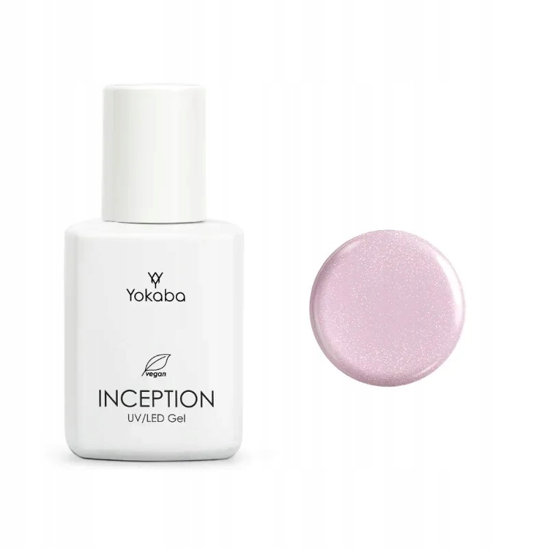 Inception 19 Pink Daimond Budujący Żel w butelce do paznokci