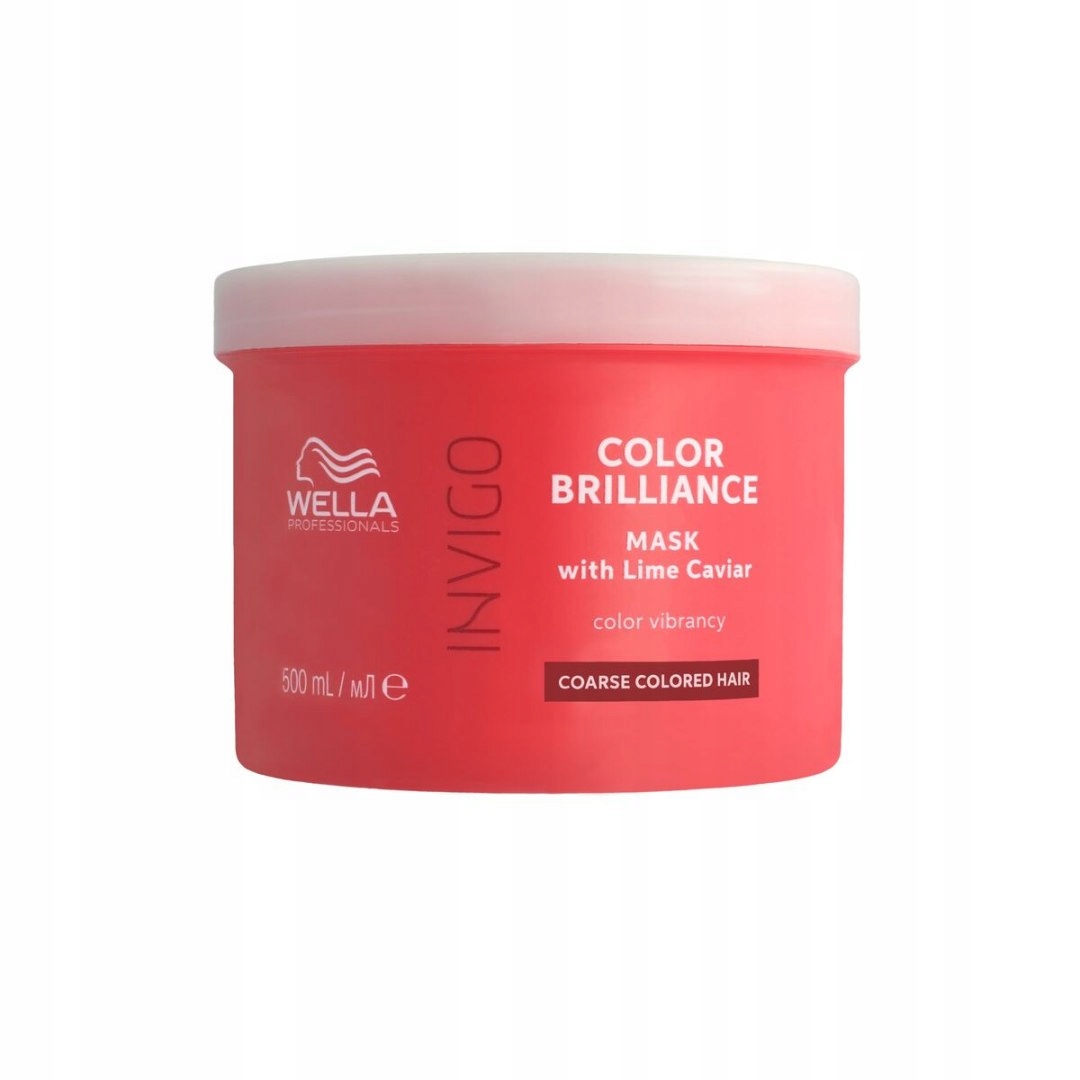 Vyživující maska Wella Invigo Color Brilliance pro barvené vlasy, husté vlasy