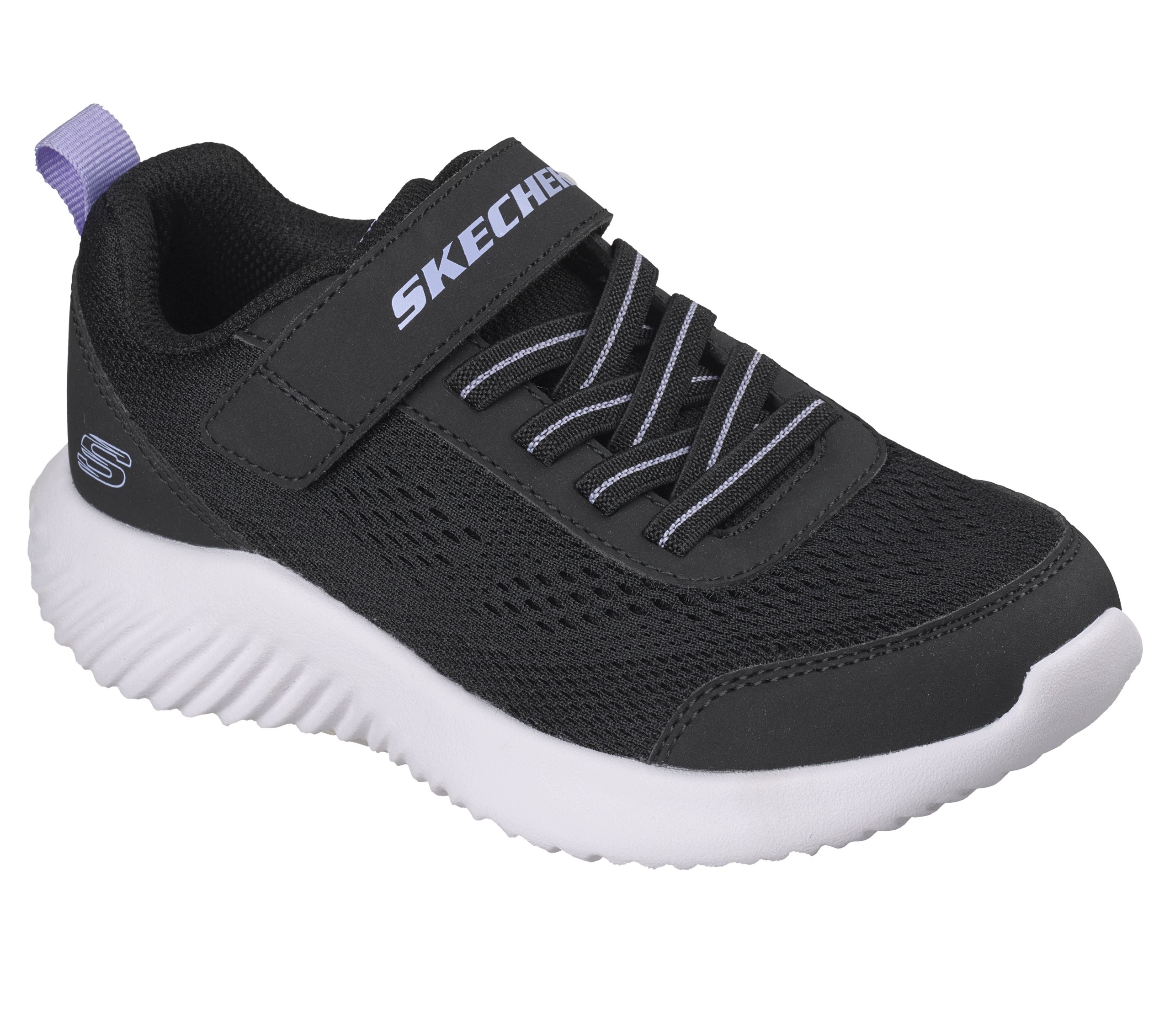 Buty młodzieżowe Skechers Bounder Free And Easy czarne 303622L Blk
