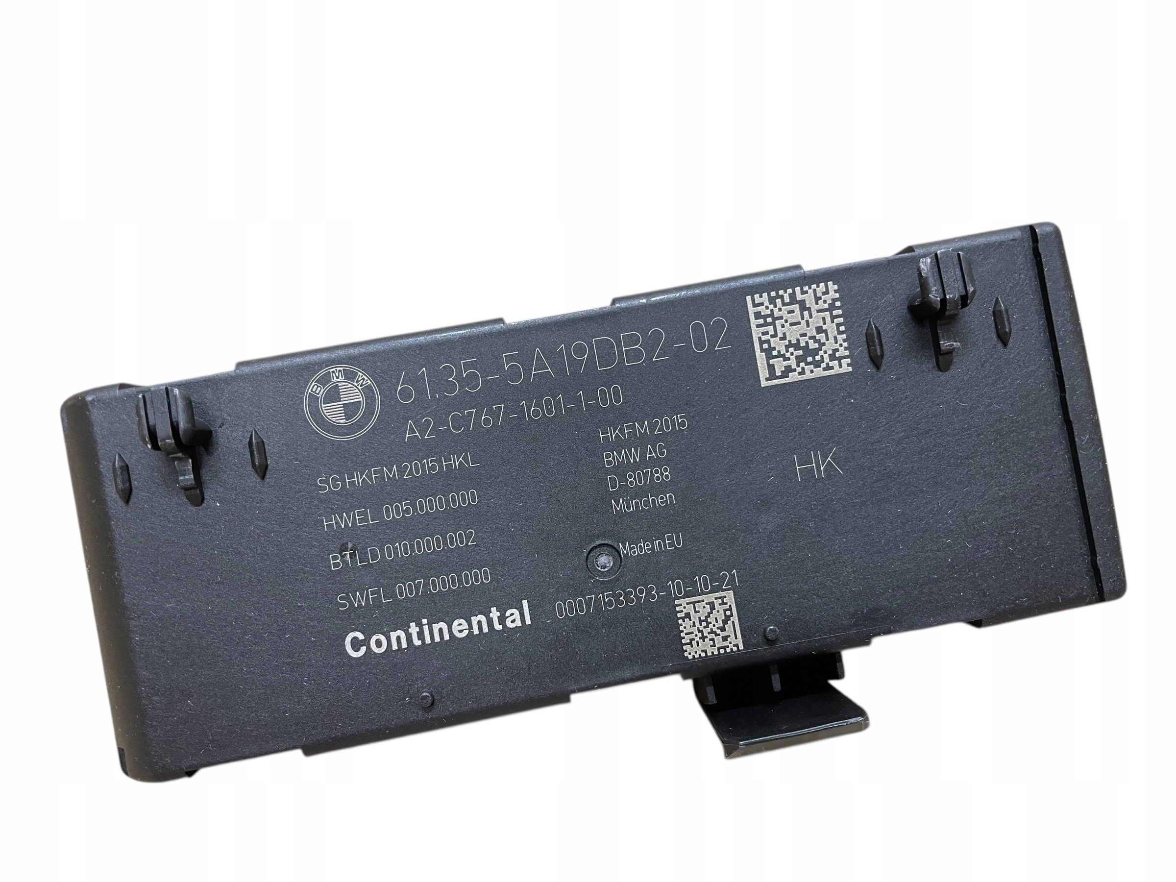 module control unit bonnet boot BMW 3 G20