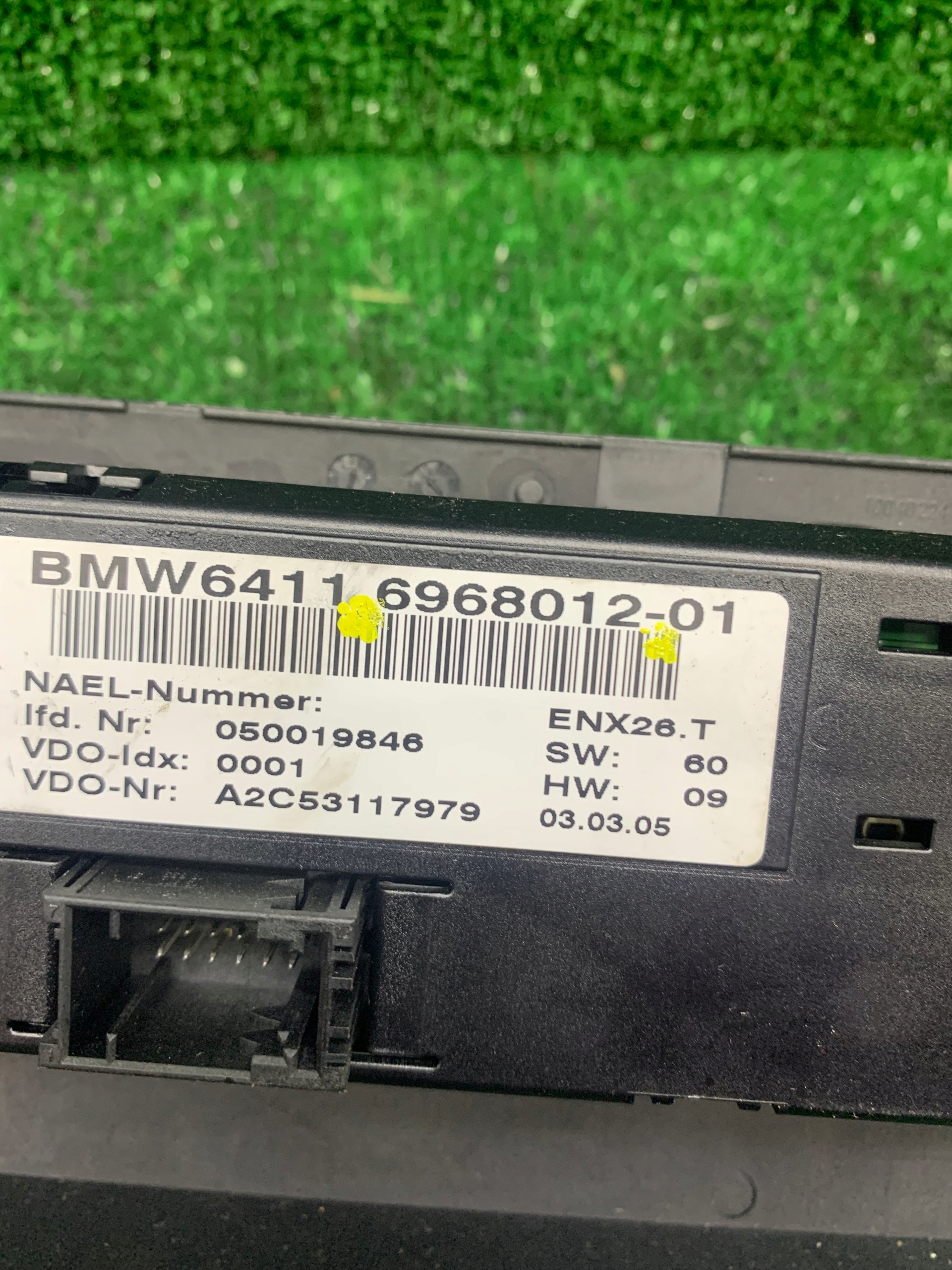 PANEL prekidač rešetka ventilacije klimatizacije BMW / LIFT 6968012