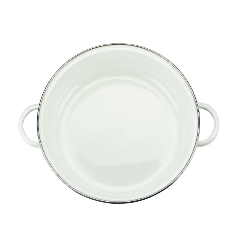 ZESTAW 3 GARNKÓW EMALIOWANYCH MŁYN 6EL KOMPLET Materiał emaliowane