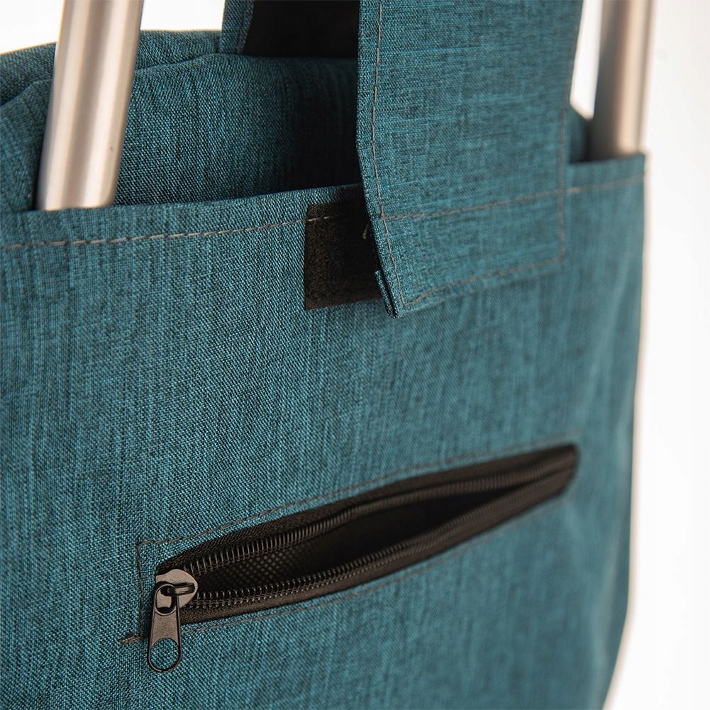 Wózek zakupowy torba zakupowa na kółkach na zakupy Wzór dominujący bez wzoru