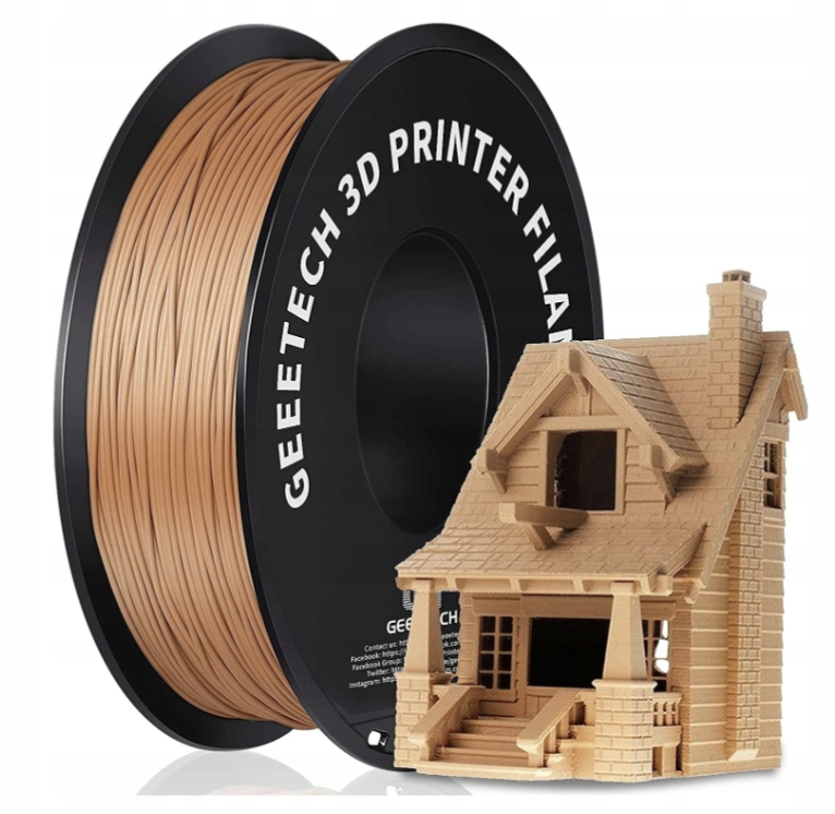 

Filament Geeetech Wood Drewno Pla 1kg