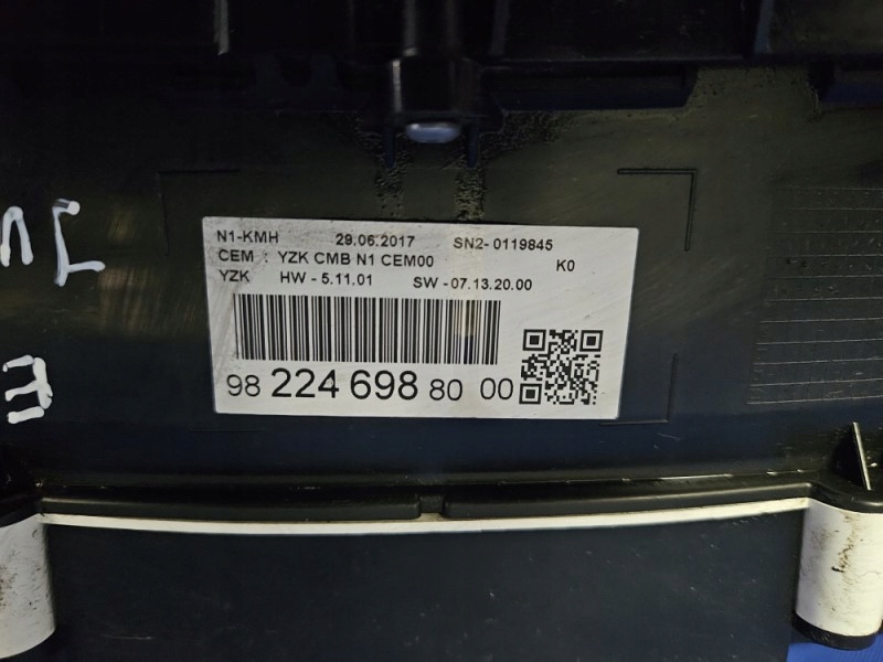 спидометр европа JUMPY III EXPERT PROACE II 1.6 2.0