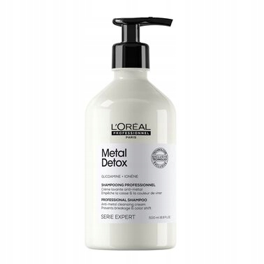 Loreal Metal Detox Šampon pro barvené vl. neutralizující kovy 500 ml