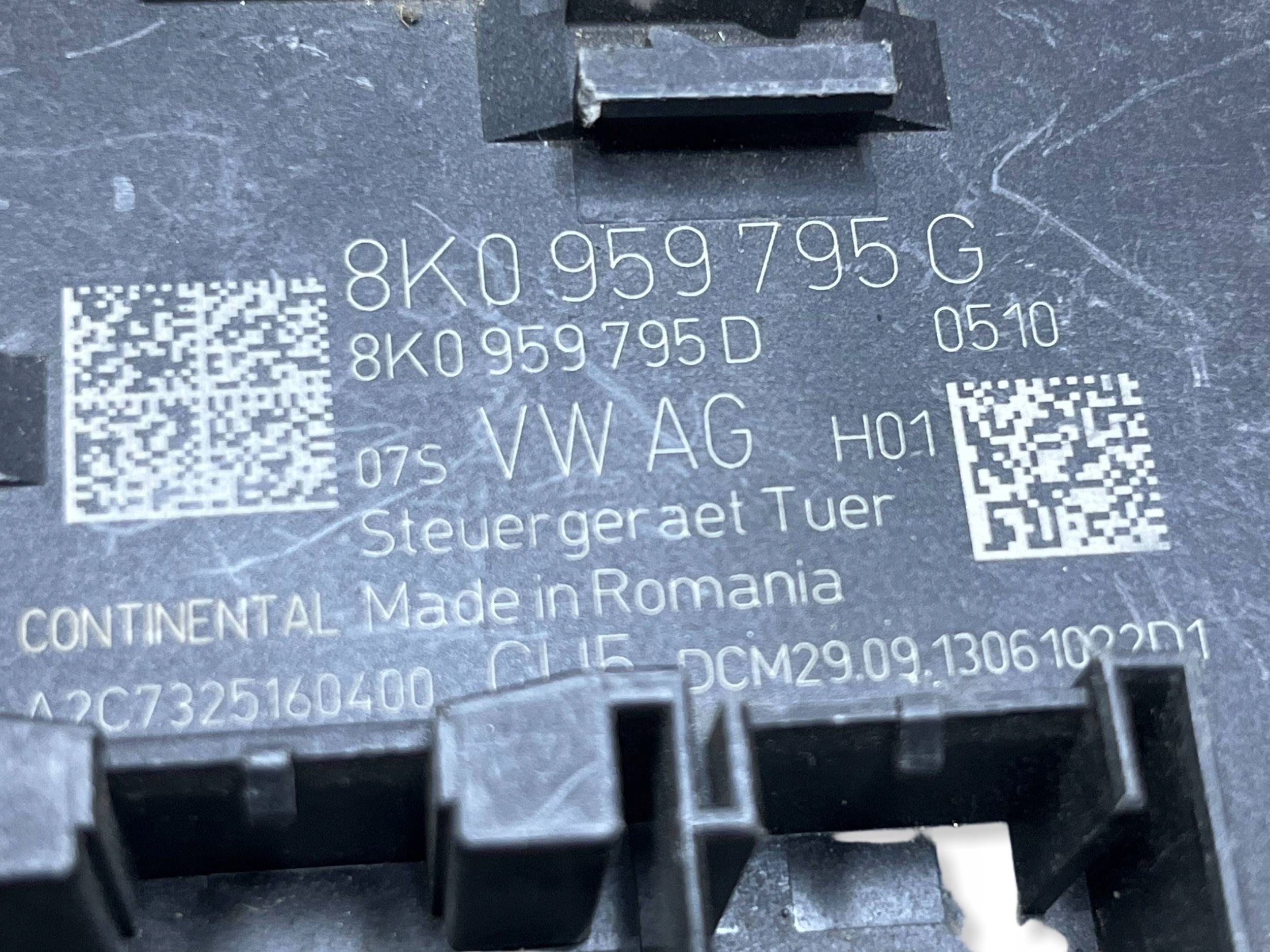 Original modul Bedienteil Tür links heck AUDI Q5 8R 8K0959795G