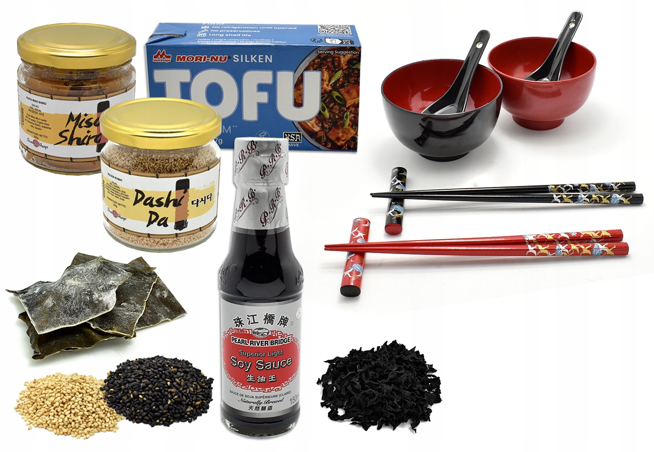 Levně Sada na japonskou polévku Miso s kompletní sadou misek